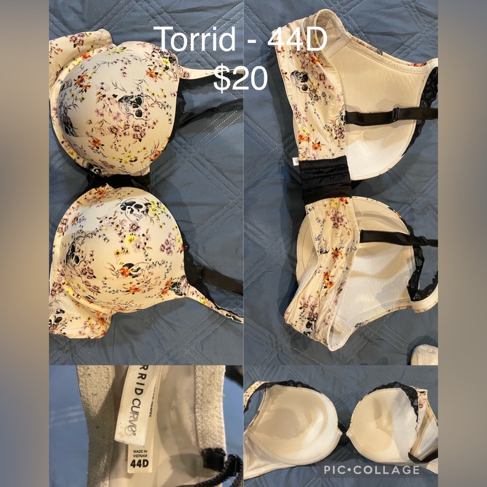 44D Underwire Torrid Bra